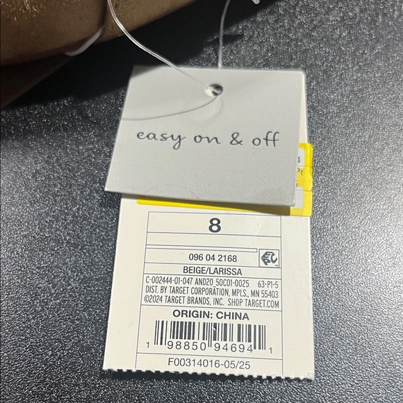 A New Day Brown Mules with Gold Accent - Picture 4 of 5